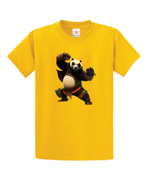 Kung Fu Panda Unisex Kids and Adults T-Shirt
